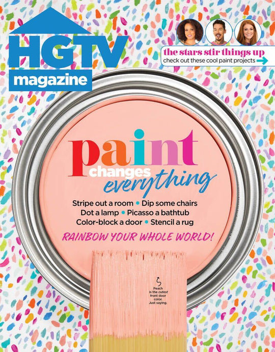 We're in HGTV Magazine