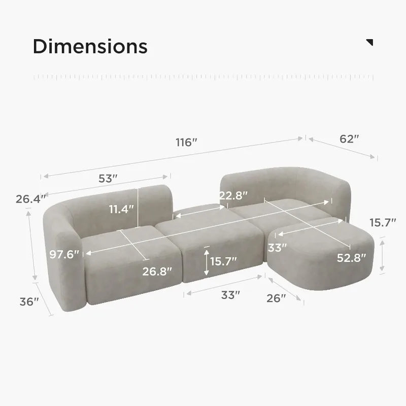 Mizque Sectional Sofa